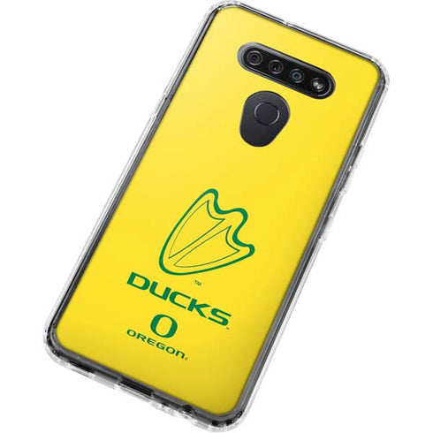 University of Oregon Ducks Logo LG K51/Q51 Clear Case
