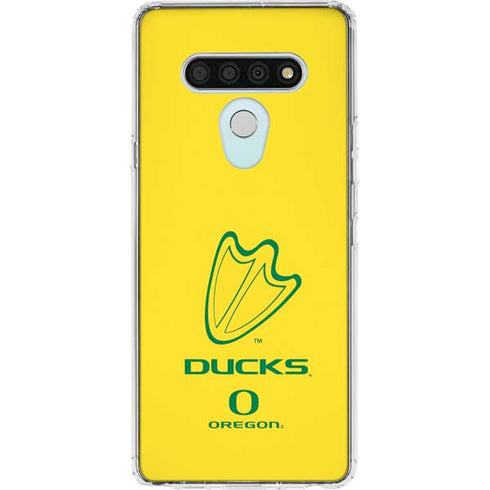 University of Oregon Ducks Logo LG Stylo 6 Clear Case