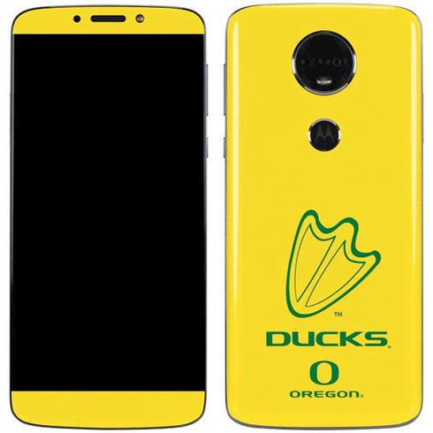 University of Oregon Ducks Logo Moto E5 Plus Skin