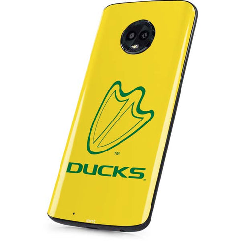 University of Oregon Ducks Logo Moto G6 Skin