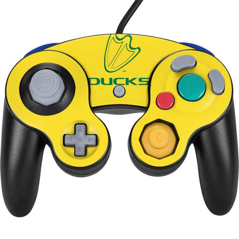 University of Oregon Ducks Logo Nintendo GameCube Controller Skin