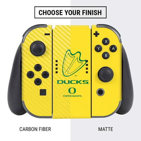 University of Oregon Ducks Logo Nintendo Switch Bundle Skin