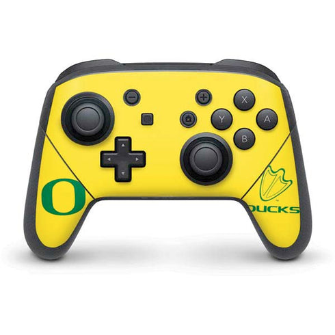University of Oregon Ducks Logo Nintendo Switch Pro Controller Skin