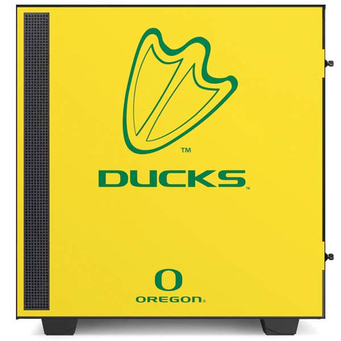 University of Oregon Ducks Logo NZXT H510 Compact ATX Mid-Tower Case Skin