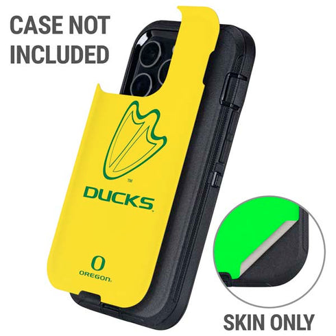 University of Oregon Ducks Logo Otterbox Defender iPhone Skin