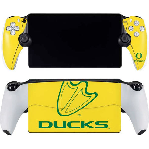 University of Oregon Ducks Logo PlayStation Portal Remote Player Skin