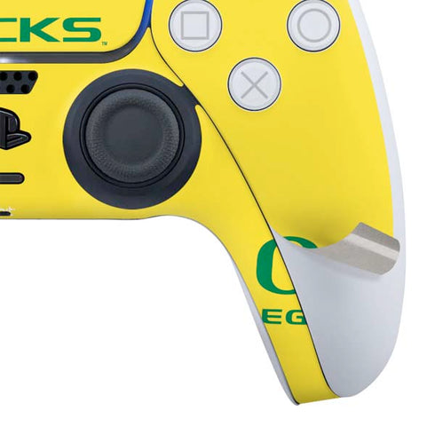 University of Oregon Ducks Logo PS5 Controller Skin