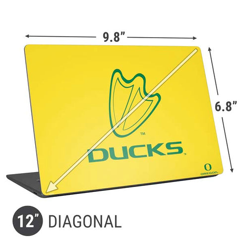 University of Oregon Ducks Logo Universal Laptop 12in (9.8 x 6.8in) Skin
