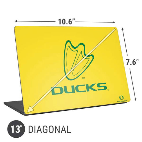 University of Oregon Ducks Logo Universal Laptop 13in (10.6 x 7.6in) Skin