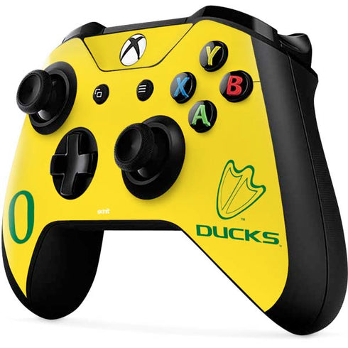 University of Oregon Ducks Logo Xbox One X Controller Skin