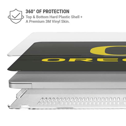 University of Oregon Ducks MacBook Air 15in (2023-2025) Case plus Skin