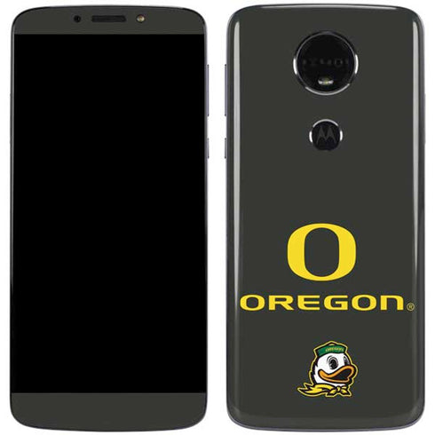University of Oregon Ducks Moto E5 Plus Skin