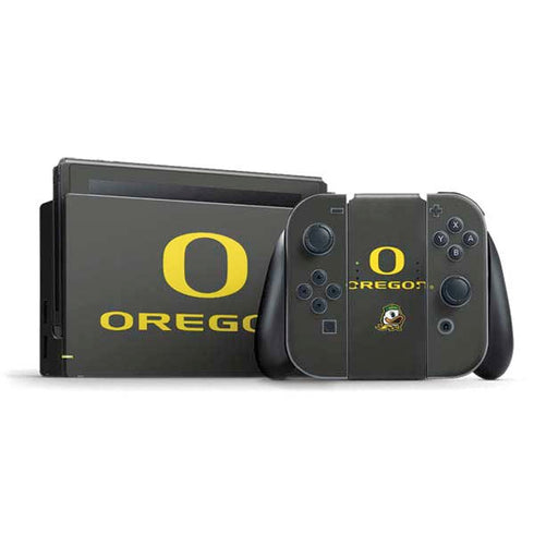 University of Oregon Ducks Nintendo Switch Bundle Skin