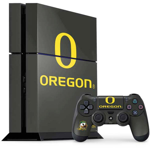 University of Oregon Ducks PS4 Console and Controller Bundle Skin
