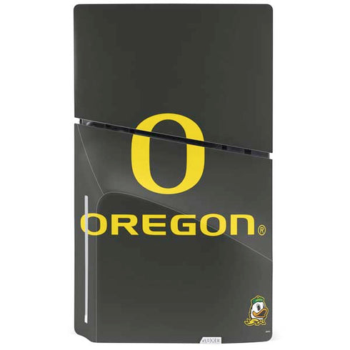 University of Oregon Ducks PS5 Slim Disk Console Skin