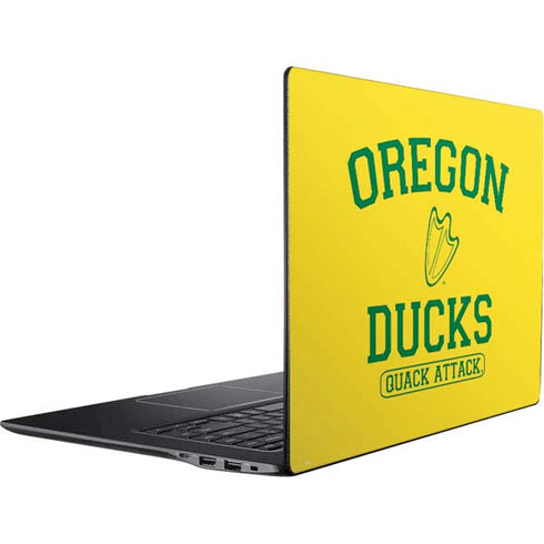 University of Oregon Ducks Quack Attack Ativ Book 9 (15.6in 2014) Skin