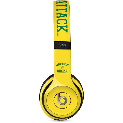 University of Oregon Ducks Quack Attack Beats Solo 2 Wired Skin