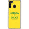 University of Oregon Ducks Quack Attack Galaxy A21 Clear Case