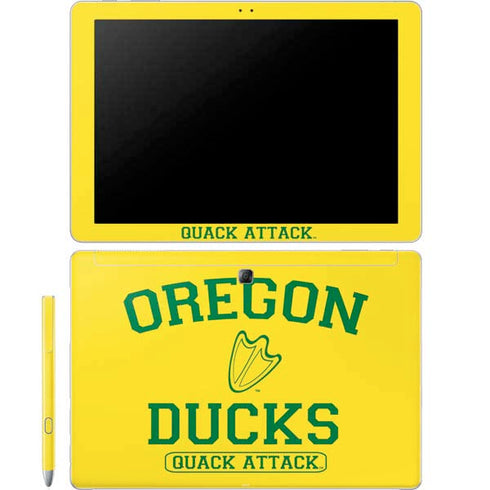 University of Oregon Ducks Quack Attack Galaxy Book 12in Skin