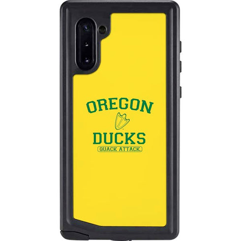 University of Oregon Ducks Quack Attack Galaxy Note 10 Waterproof Case