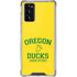 University of Oregon Ducks Quack Attack Galaxy Note20 5G Clear Case