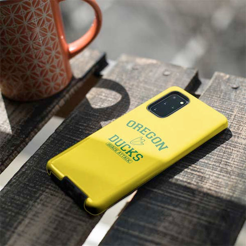 University of Oregon Ducks Quack Attack Galaxy S20 Plus Pro Case