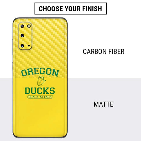 University of Oregon Ducks Quack Attack Galaxy S20 Skin