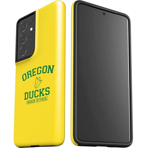 University of Oregon Ducks Quack Attack Galaxy S21 Ultra 5G Pro Case