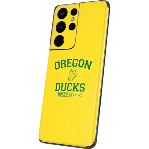 University of Oregon Ducks Quack Attack Galaxy S21 Ultra 5G Skin