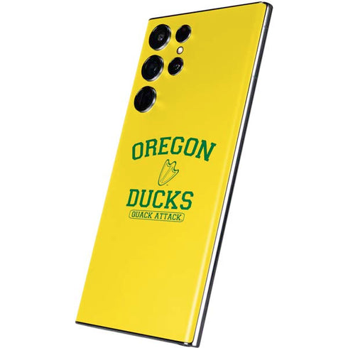 University of Oregon Ducks Quack Attack Galaxy S22 Ultra Skin