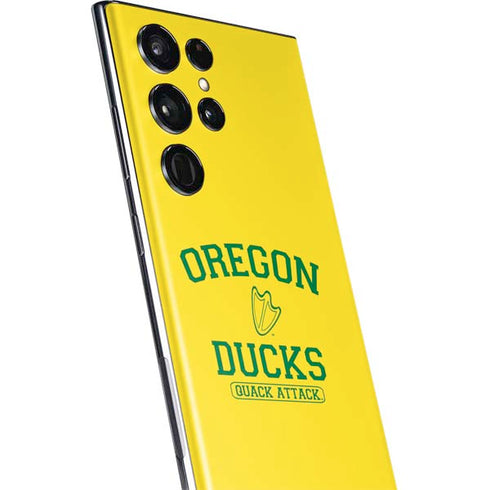 University of Oregon Ducks Quack Attack Galaxy S22 Ultra Skin