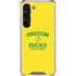 University of Oregon Ducks Quack Attack Galaxy S23 Clear Case