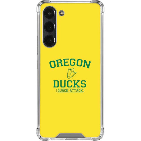 University of Oregon Ducks Quack Attack Galaxy S23 Plus Clear Case
