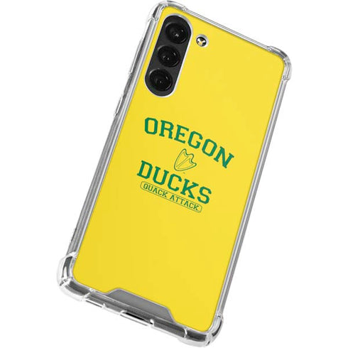University of Oregon Ducks Quack Attack Galaxy S23 Plus Clear Case