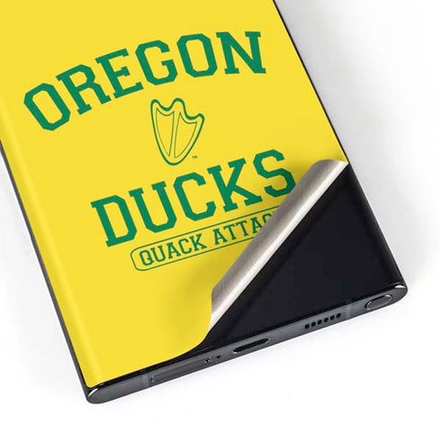 University of Oregon Ducks Quack Attack Galaxy S23 Ultra Skin