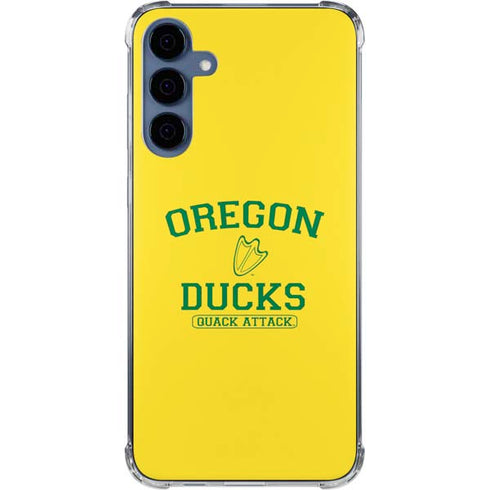 University of Oregon Ducks Quack Attack Galaxy S24 Clear Case