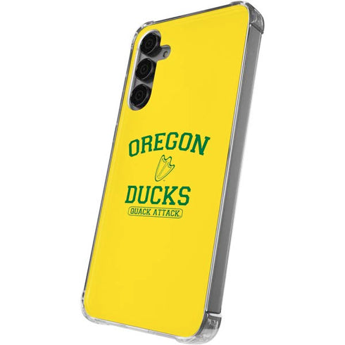 University of Oregon Ducks Quack Attack Galaxy S24 Plus Clear Case