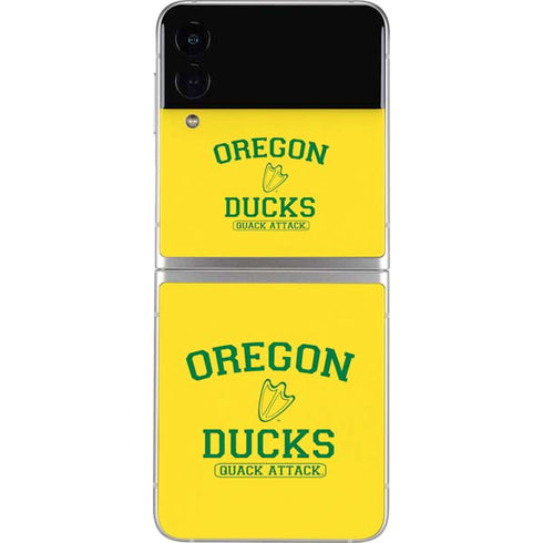 University of Oregon Ducks Quack Attack Galaxy Z Flip3 5G Skin