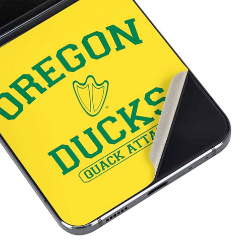 University of Oregon Ducks Quack Attack Galaxy Z Flip5 5G Skin