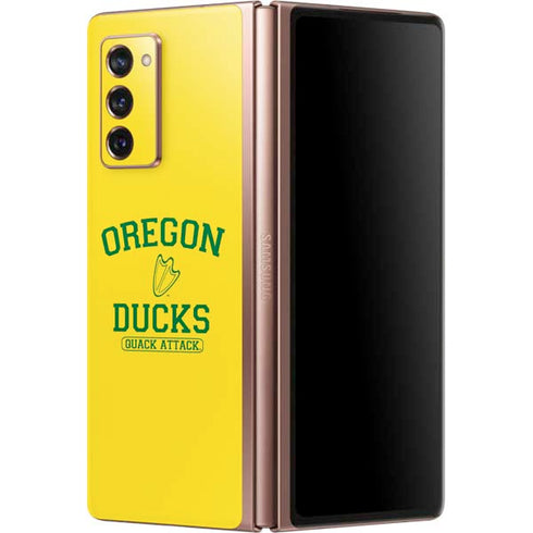 University of Oregon Ducks Quack Attack Galaxy Z Fold2 5G Skin