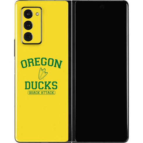 University of Oregon Ducks Quack Attack Galaxy Z Fold2 5G Skin