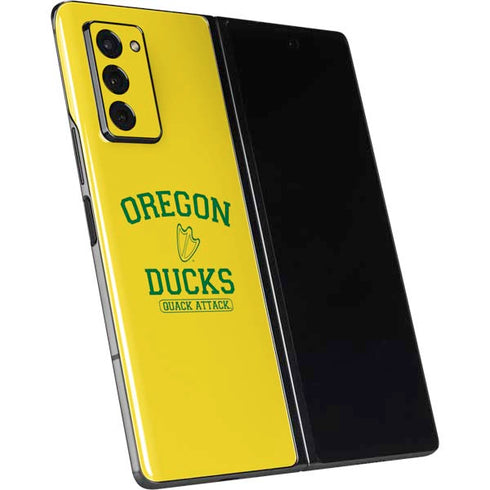 University of Oregon Ducks Quack Attack Galaxy Z Fold2 5G Skin