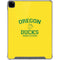 University of Oregon Ducks Quack Attack iPad Pro 12.9in (2020) Clear Case