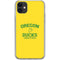 University of Oregon Ducks Quack Attack iPhone 11 Clear Case