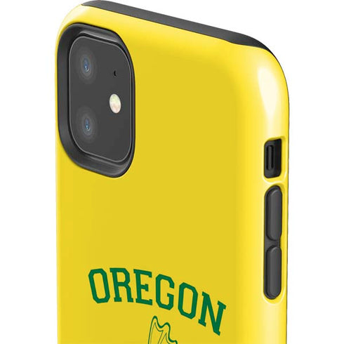 University of Oregon Ducks Quack Attack iPhone 11 Impact Case