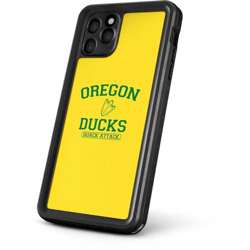 University of Oregon Ducks Quack Attack iPhone 11 Pro Max Waterproof Case