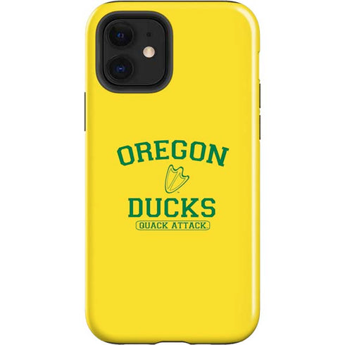 University of Oregon Ducks Quack Attack iPhone 12 Impact Case