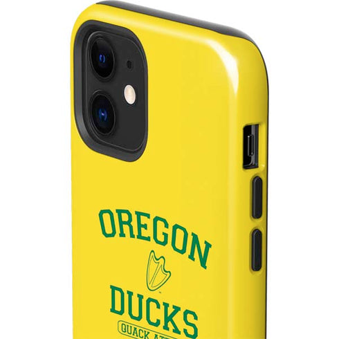 University of Oregon Ducks Quack Attack iPhone 12 Impact Case