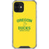 University of Oregon Ducks Quack Attack iPhone 12 Mini Clear Case