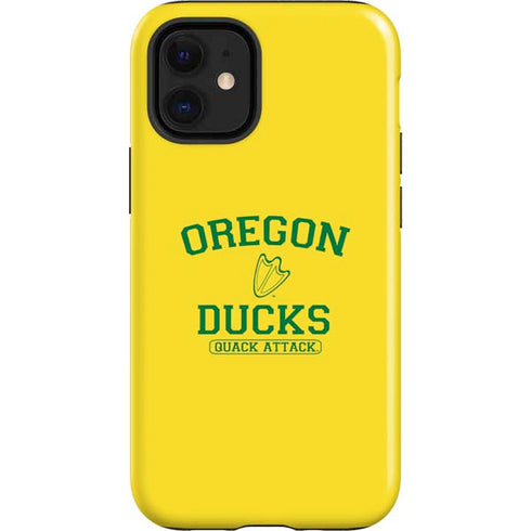 University of Oregon Ducks Quack Attack iPhone 12 Mini Impact Case